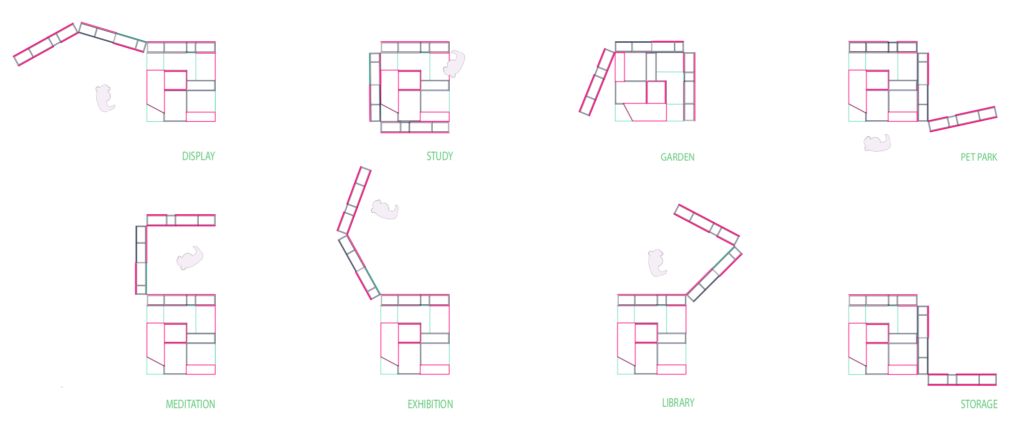 Urban Biombo Configurations